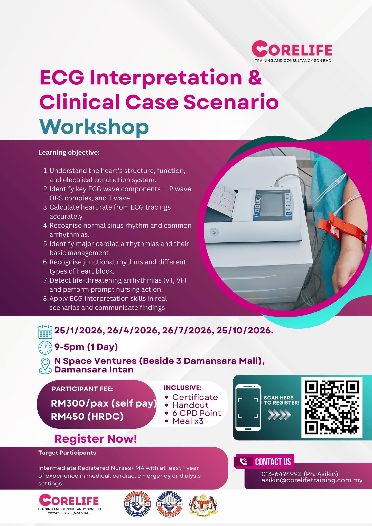 ECG Interpretation Clinical Case Scenario Workshop thumbnail